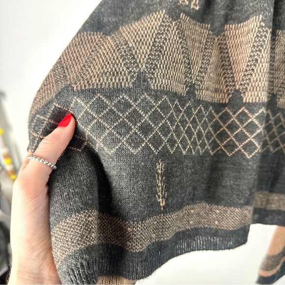 Thursday Island Wool Alpaca Blend Asymmetrical Knit Skirt Size Medium - Picture 5 of 9